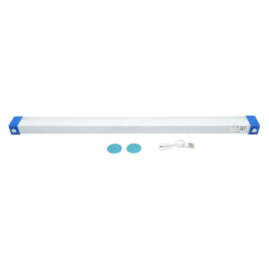 Lampada LED 90W, 6500K con impugnatura magnetica e batteria ricaricabile 2400mAh 520x23x38mm IP20