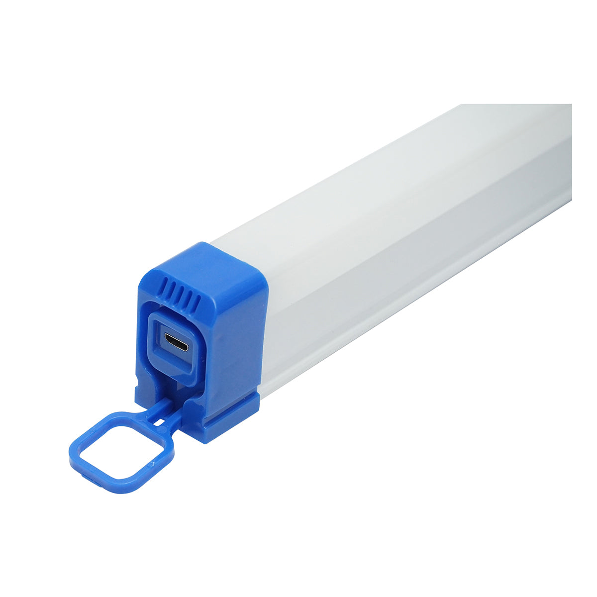 Lampada LED 90W, 6500K con impugnatura magnetica e batteria ricaricabile 2400mAh 520x23x38mm IP20