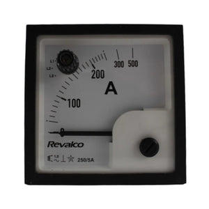 Amperometro Analogico 90 Gradi Re.Val.Co.