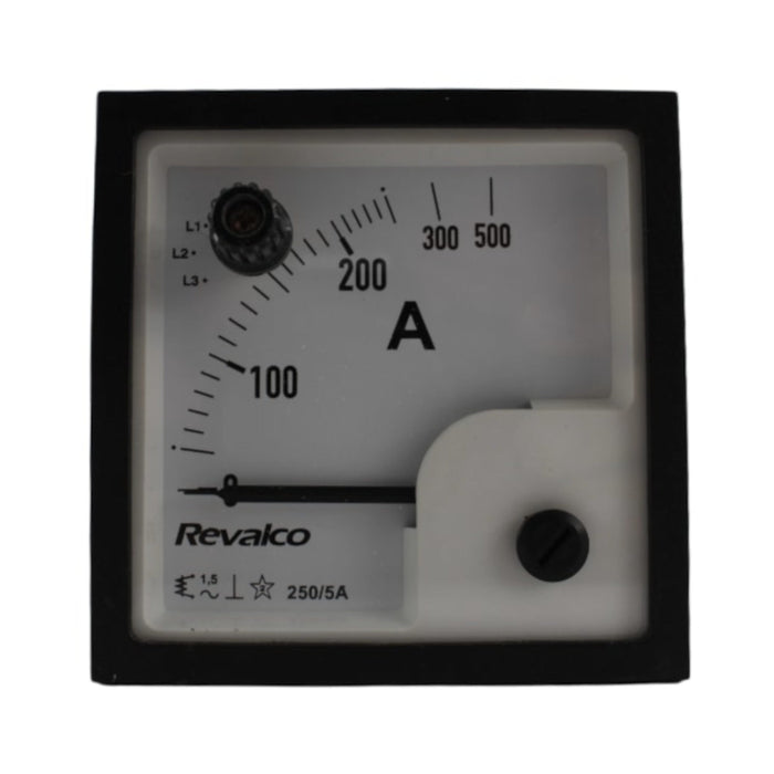 Amperometro Analogico 90 Gradi Re.Val.Co.