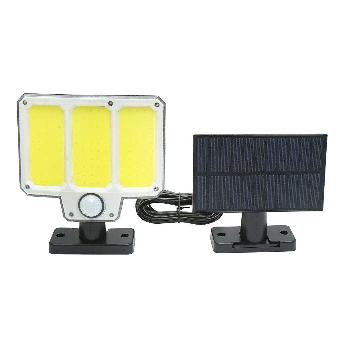 Lampada LED con pannello solare telecomandato e batteria 1500mAh, IP65