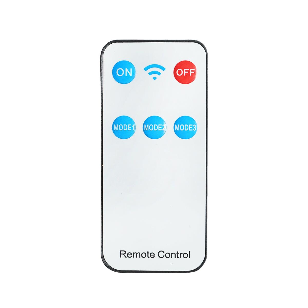 Lampada LED con pannello solare telecomandato e batteria 2000mAh, IP65