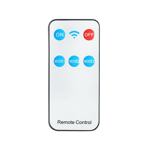 Lampada LED con pannello solare telecomandato e batteria 2000mAh, IP65