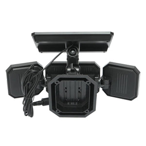 Lampada LED con pannello solare telecomandato e batteria 2000mAh, IP65