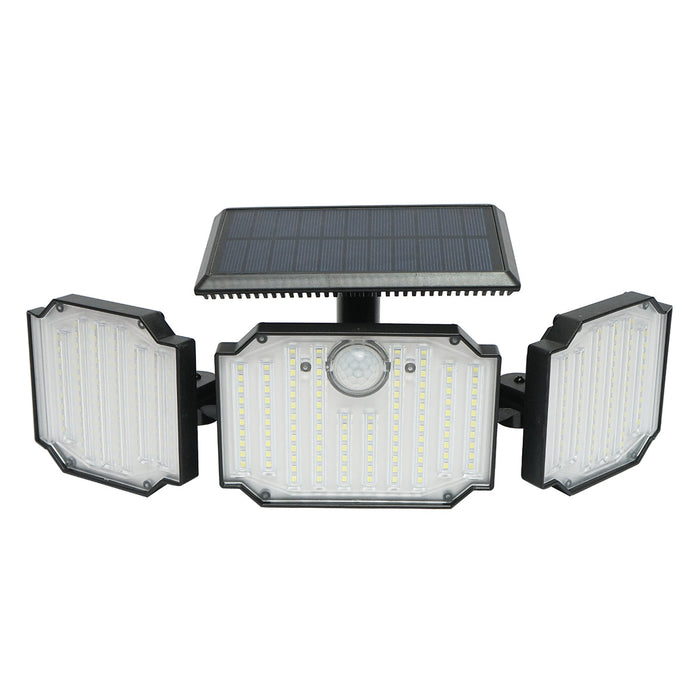 Lampada LED con pannello solare telecomandato e batteria 2000mAh, IP65