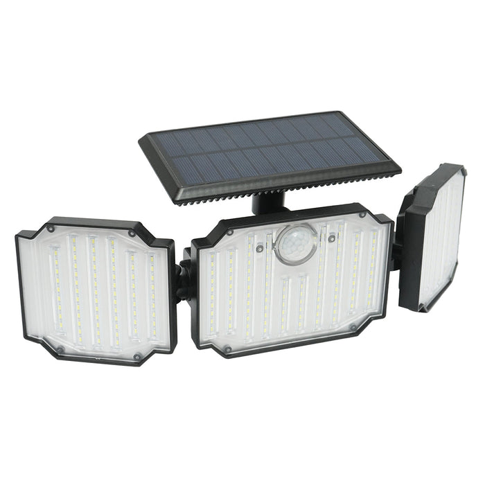 Lampada LED con pannello solare telecomandato e batteria 2000mAh, IP65