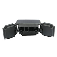 Lampada LED con pannello solare telecomandato e batteria 2000mAh, IP65