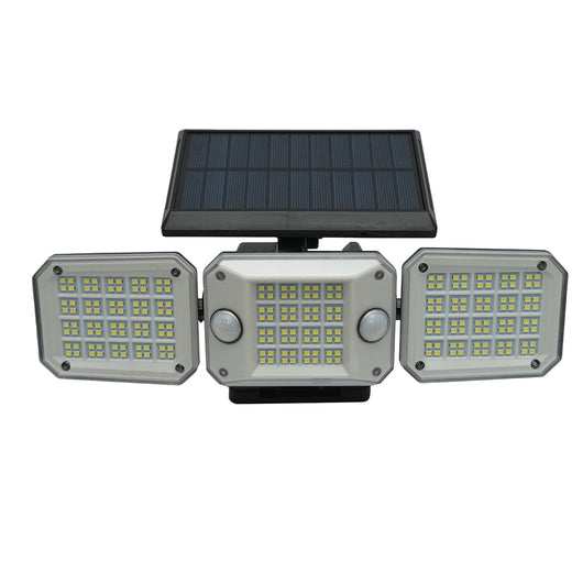 Lampada LED con pannello solare telecomandato e batteria 2000mAh, IP65
