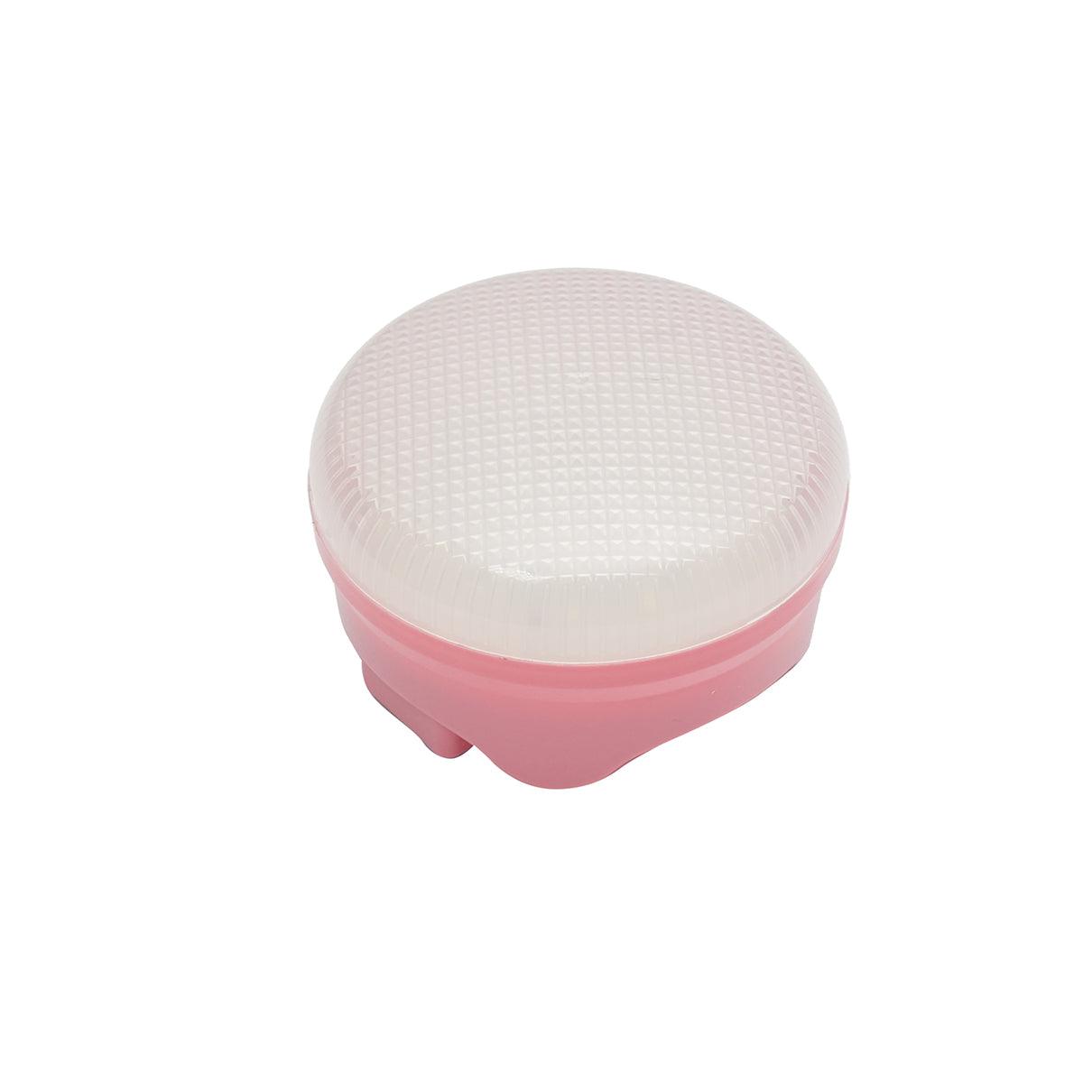 Lampada LED da 100W con pannello solare e batteria da 1200mA, colore rosa