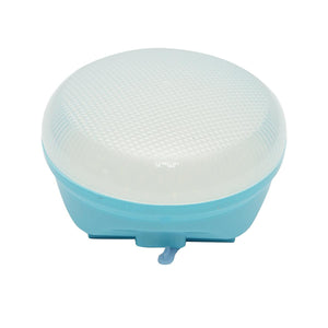 Lampada LED da 300W con pannello solare e batteria da 2400mA, colore blu