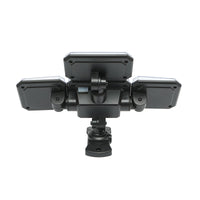 Lampada LED da 8W con pannello solare telecomandato e batteria da 2400mAh, IP65