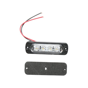 Lampada LED laterale  bianca, 12V-24V, FR1271, Breckner Germany.