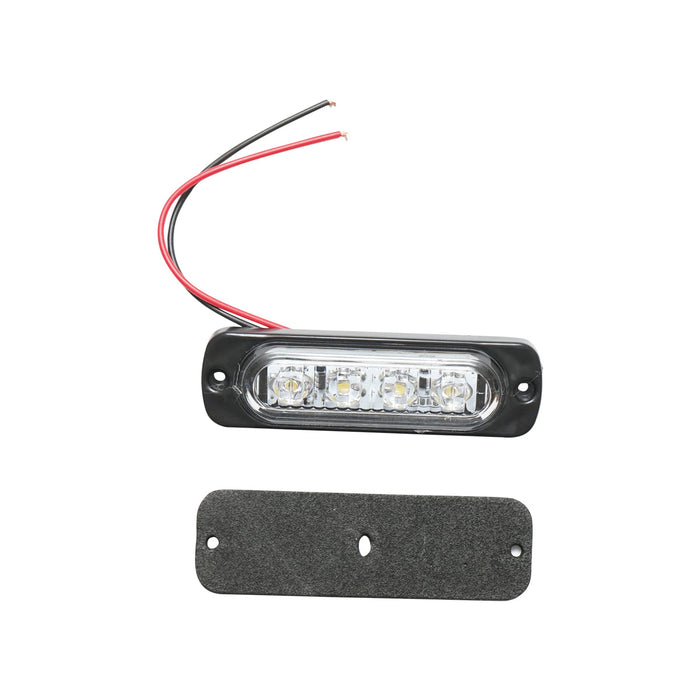 Lampada LED laterale  bianca, 12V-24V, FR1271, Breckner Germany.