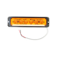 Lampada LED laterale  gialla, 12V-24V, FR0404, Breckner Germany.