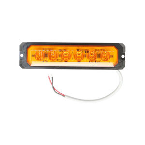 Lampada LED laterale  gialla, 12V-24V, FR0404, Breckner Germany.