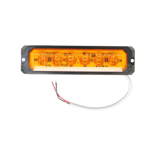Lampada LED laterale  gialla, 12V-24V, FR0404, Breckner Germany.