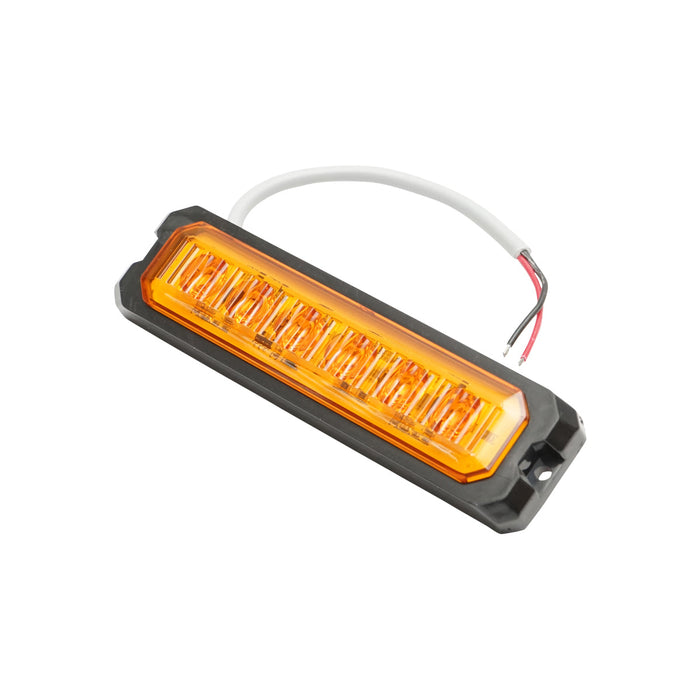 Lampada LED laterale  gialla, 12V-24V, FR0404, Breckner Germany.