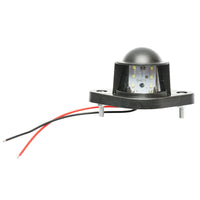 Lampada LED per illuminazione della targa di registrazione per camion, 72x70 mm, LED, 24V, Breckner Germany