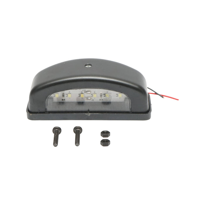 Lampada LED per illuminazione della targa di registrazione, 12-24V, Breckner Germany, modello FR0215B