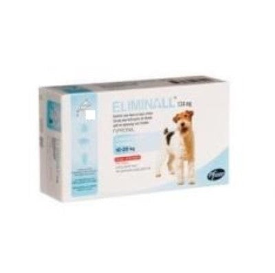 ANTIPARASSITARI CANE 10-20 KG ELIMINALL 134 MG PULCI E ZECCHE COME FRONTLINE