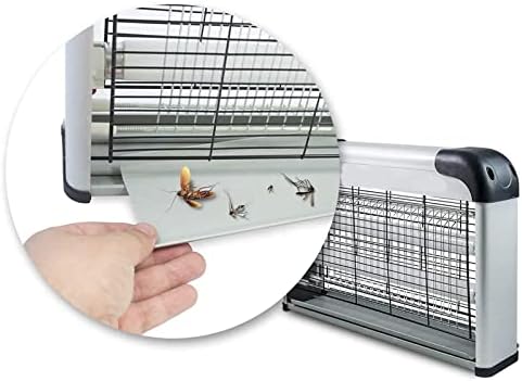 Antizanzare Elettrico 40mq 2 Lampade UVSicuro Cattura Zanzare Cattura Insetti