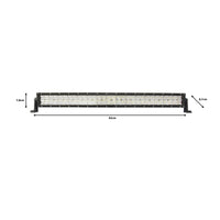 Lampada LED tipo barra con 60 LED, 9-60V, 180W, 6000K, Breckner Germany