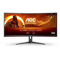 AOC CU34G2XE 34 Monitor PC curvo WQHD Pannello VA 144Hz 1ms 1 HDMI 1DP Adaptive Sync Nero