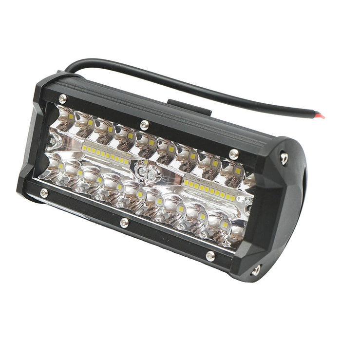 Lampada LED tipo barra, 12-24V, 120W, 64x80x68 mm, Breckner Germany.