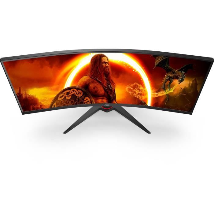 AOC CU34G2XE 34 Monitor PC curvo WQHD Pannello VA 144Hz 1ms 1 HDMI 1DP Adaptive Sync Nero