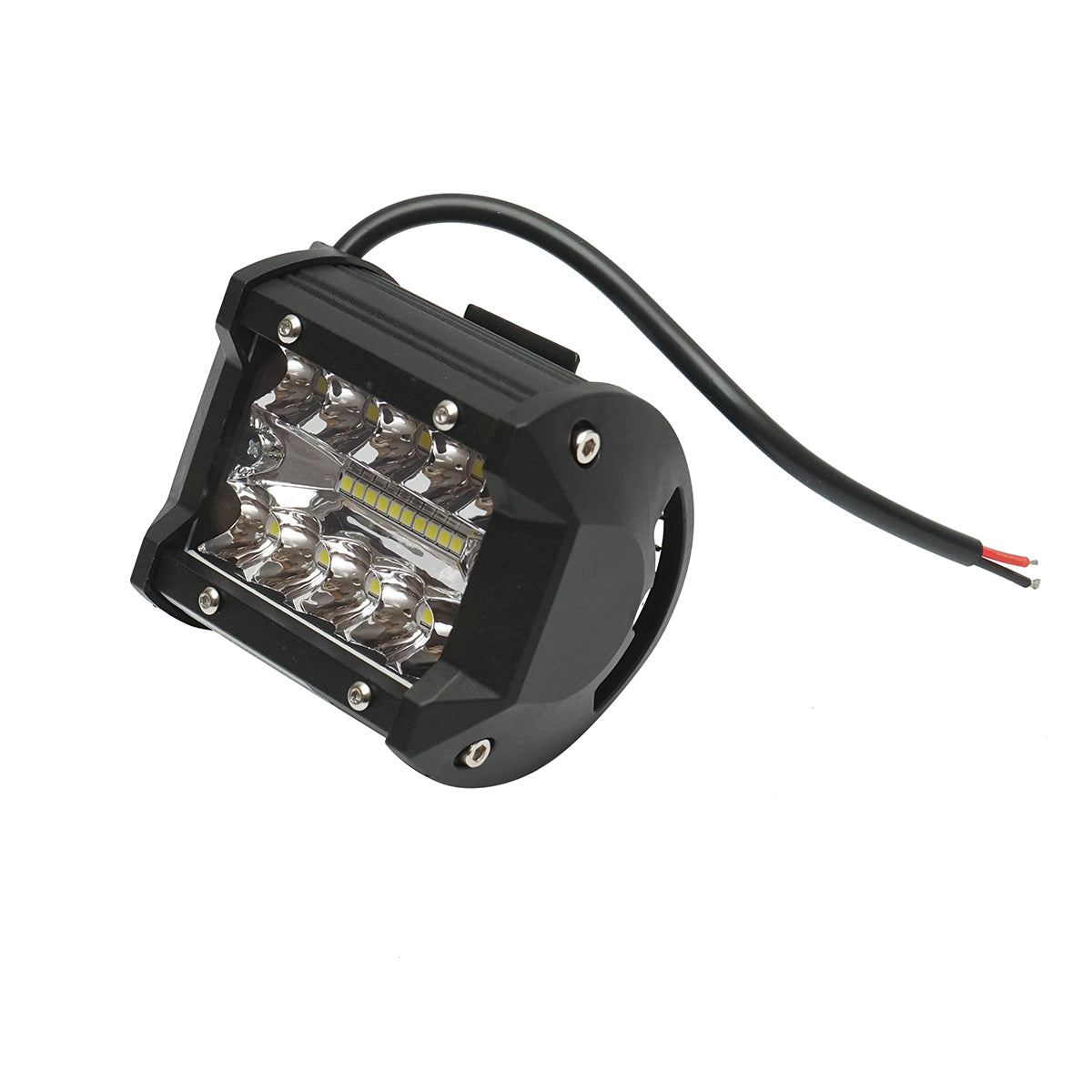 Lampada LED tipo barra, 12-24V, 60W, 95x80x68 mm, Breckner Germany.