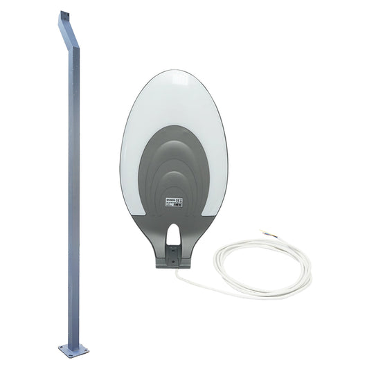 Lampada per illuminazione stradale a LED 40W, 220V, IP65, 5000K, altezza palo 3,5m