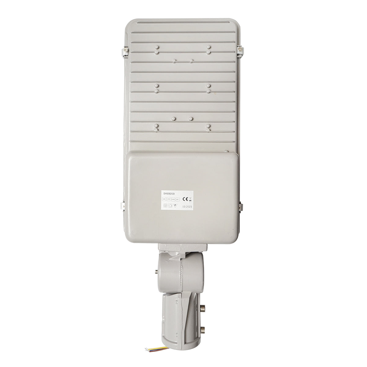 Lampada per illuminazione stradale a LED 50W, 220V, IP67, luce fredda 6500K con attacco a palo e angolo regolabile