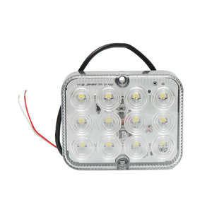 Lampada posteriore con 12 LED, 2.4W, 12/24V, Breckner Germany.