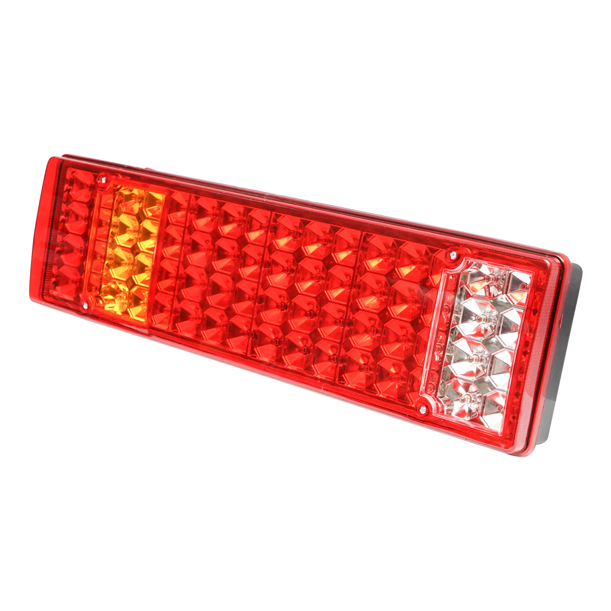 Lampada posteriore per camion con LED, 24V, 465x130x55 mm, Breckner Germany.