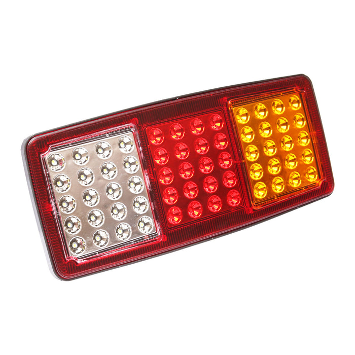 Lampada posteriore per camion con LED, 343x145 mm, 24V, Breckner Germany