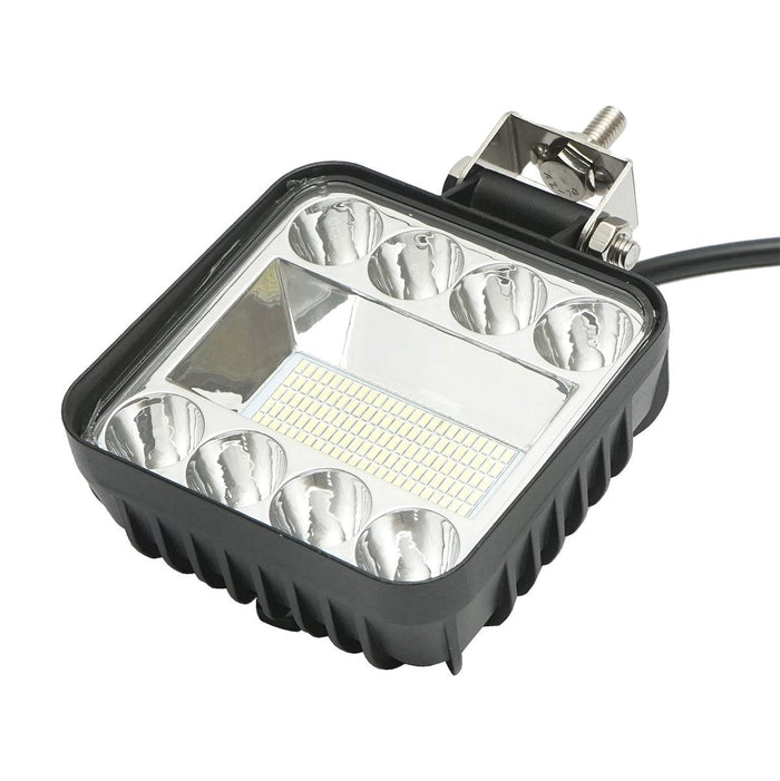 Lampada proiettore 128 LED 9-80V 6500K 103x48x103mm IP67 Breckner Germany