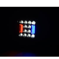 Lampada proiettore combinata con 26 LED, 9-80V, 6500K, 103x48x103mm, IP67, Breckner Germany