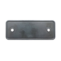 Lampada reflectorizzante rettangolare rossa