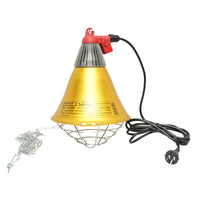 Lampada riscaldante a infrarossi da 21,5 cm per pulcini e animali, 230V