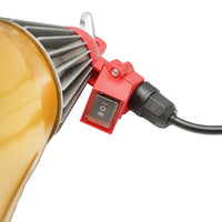 Lampada riscaldante a infrarossi da 21,5 cm per pulcini e animali, 230V