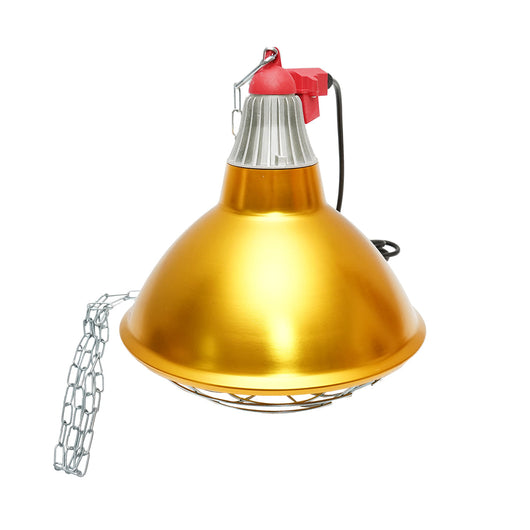 Lampada riscaldante a infrarossi da 30 cm per pulcini e animali, 230V.