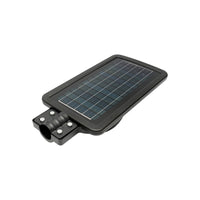 Lampada solare a LED per illuminazione stradale 60W, 6500K, IP65 con sensore di movimento, pannello solare e montaggio su palo