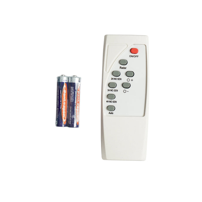 Lampada solare a LED per illuminazione stradale 60W, 6500K, IP65 con sensore di movimento, pannello solare e montaggio su palo