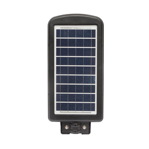 Lampada solare illuminazione stradale a LED 150W, 6500K, luce fredda IP65 con pannello solare e montaggio su palo