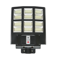 Lampada solare illuminazione stradale a LED 600W, 6500K, IP65 con pannello solare sensore di movimento telecomando