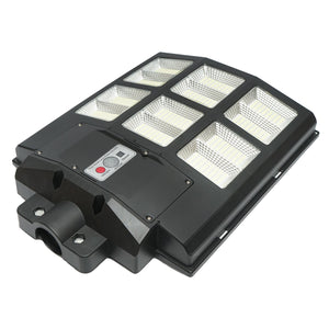 Lampada solare illuminazione stradale a LED 600W, 6500K, IP65 con pannello solare sensore di movimento telecomando