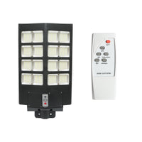 Lampada solare illuminazione stradale a LED 800W, 6500K, IP65 con pannello solare sensore di movimento telecomando
