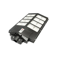 Lampada solare LED 300W illuminazione stradale 6500K con pannello solare, telecomando, sensore di movimento e montaggio su palo
