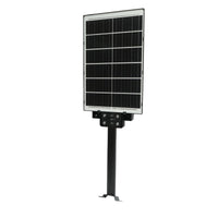 Lampada solare LED 300W illuminazione stradale 6500K con pannello solare, telecomando, sensore di movimento e montaggio su palo