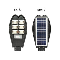 Lampada solare LED 300W per illuminazione stradale con pannello solare e sensore di movimento con attacco a palo